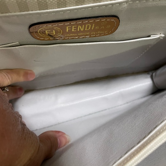Fendi - Authentic 1970s Vintage Fendi Cross Body Bag / Purse 👜 - Picture 7 of 11